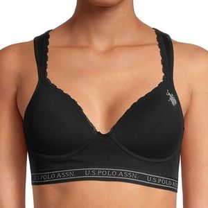 U.S. Polo Assn. Women’s Racerback Sports Bra Set - 2 Pack